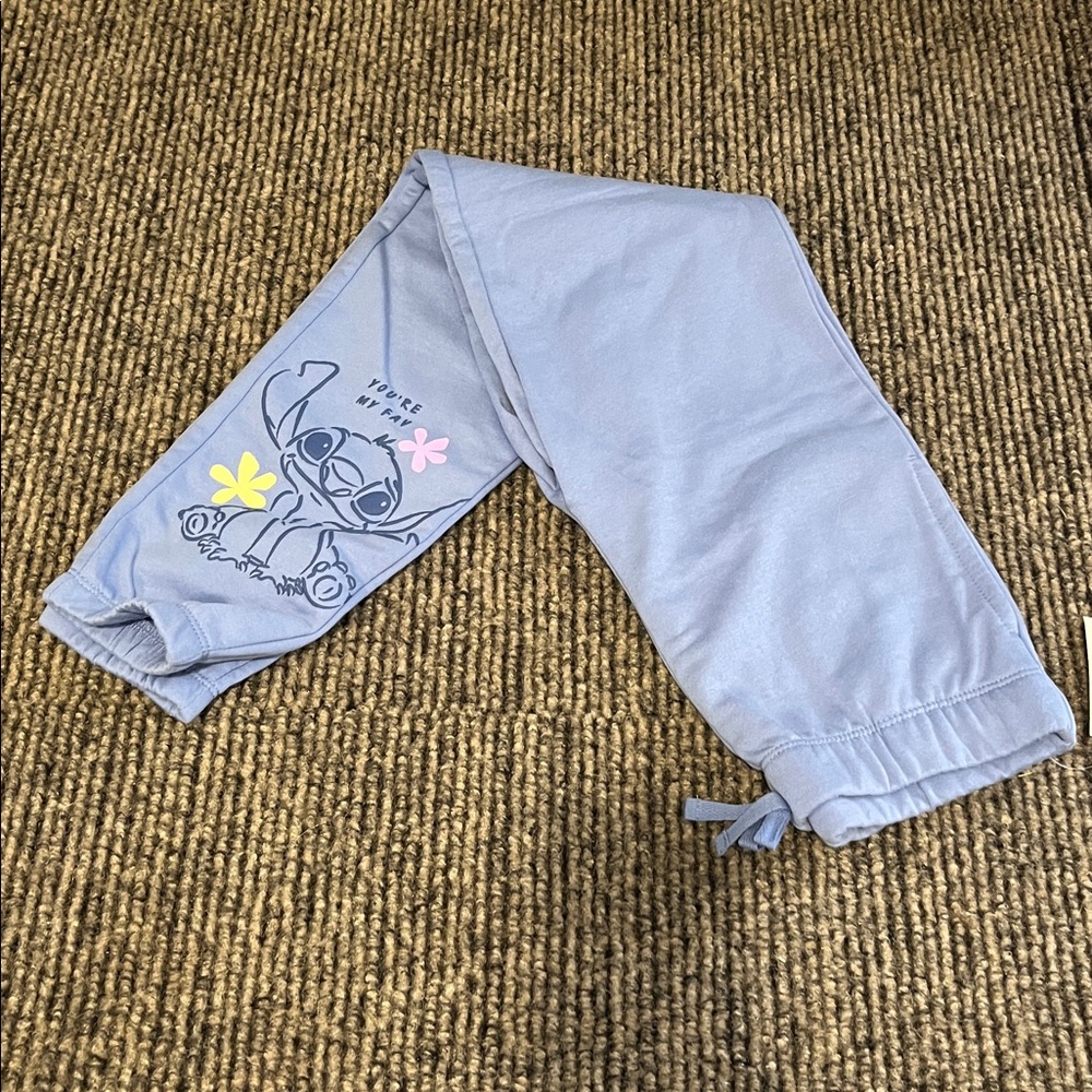 Girls LILO and Stitch pants shorts set - Picture 4 of 8